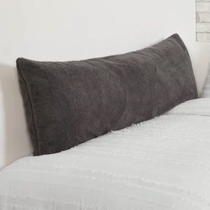 Dormify Sherpa Body Pillow Cover Zippered 19 x 54